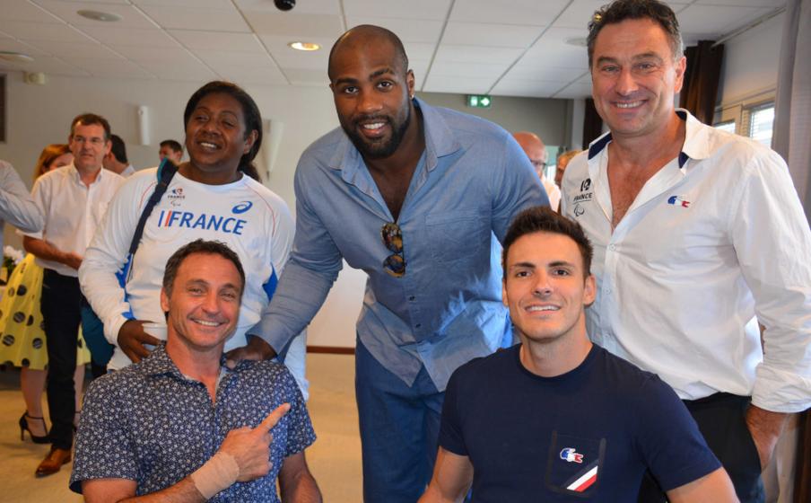 … et des athlètes handisports calédoniens.