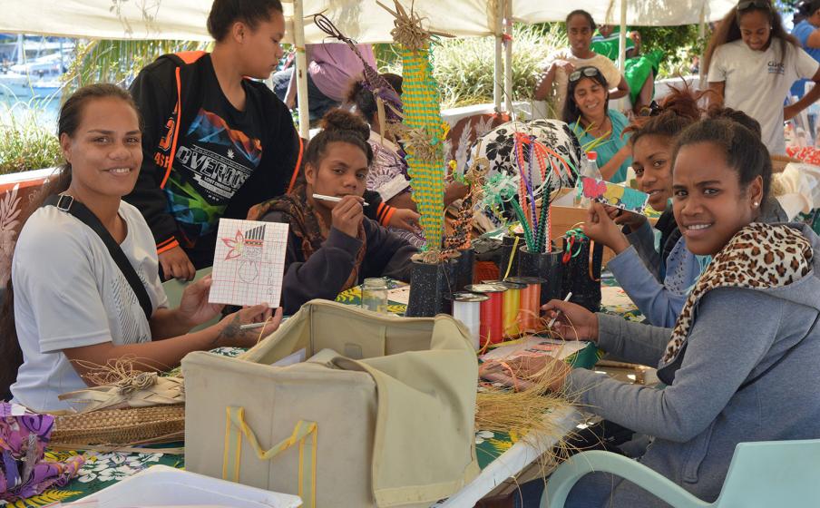 Des stands d'artisanat complétaient les animations.