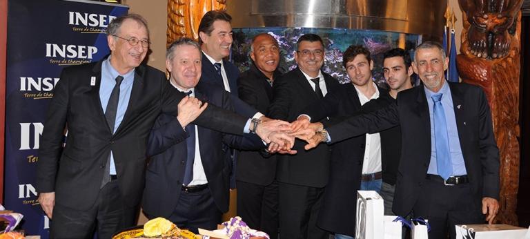 Philippe Germain en compagnie sportive, avec le président du CNOSF (à gauche), le directeur général de l’Insep (3e à gauche), Charles Cali (1er à droite), ou encore Antoine Kombouaré et l’ex-judoka Thierry Rey (2e à gauche) Philippe Germain en compagnie sportive, avec le président du CNOSF (à gauche), le directeur général de l’Insep (3e à gauche), Charles Cali (1er à droite), ou encore Antoine Kombouaré et l’ex-judoka Thierry Rey (2e à gauche)